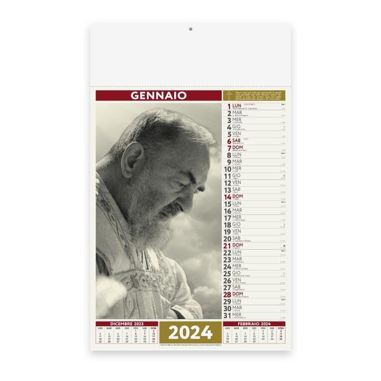 Calendario San Pio art. PA100