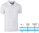 White men's polo shirt item P30022-B