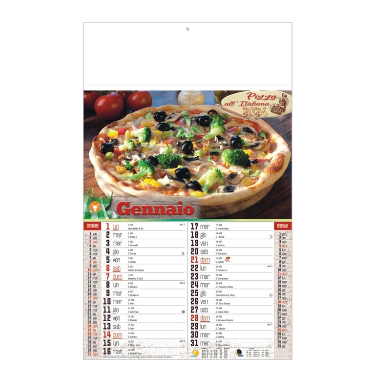 Pizza Calendar item IL3114